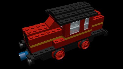 Lego 723-2 Diesel Train preview image